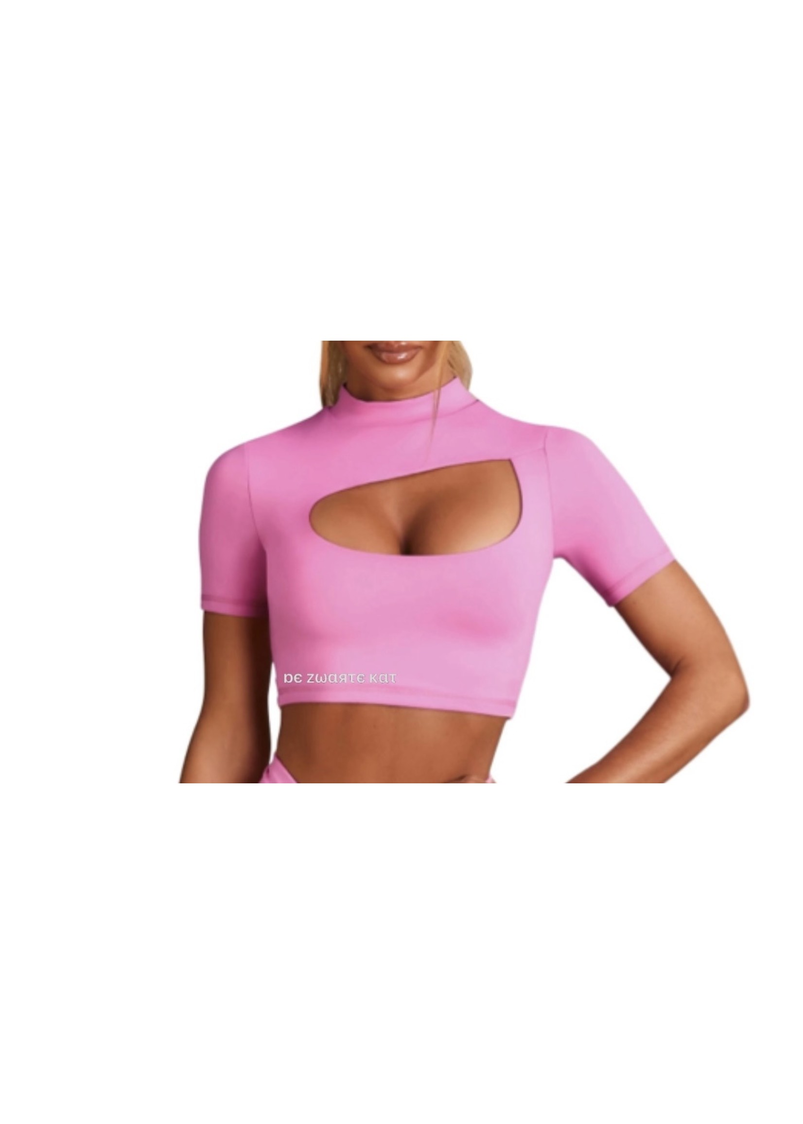 De zwarte kat Vrouwen Tummy Controle Compressie Neon Zachte Comfort Fitness Slijtage