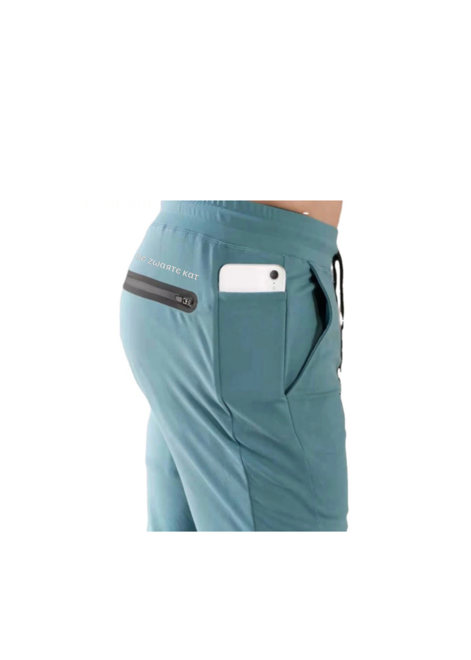 De zwarte kat Custom Heren Gym Broek Met Zakken Running Sport Jogger Gym Broek Workout Broek Joggingbroek