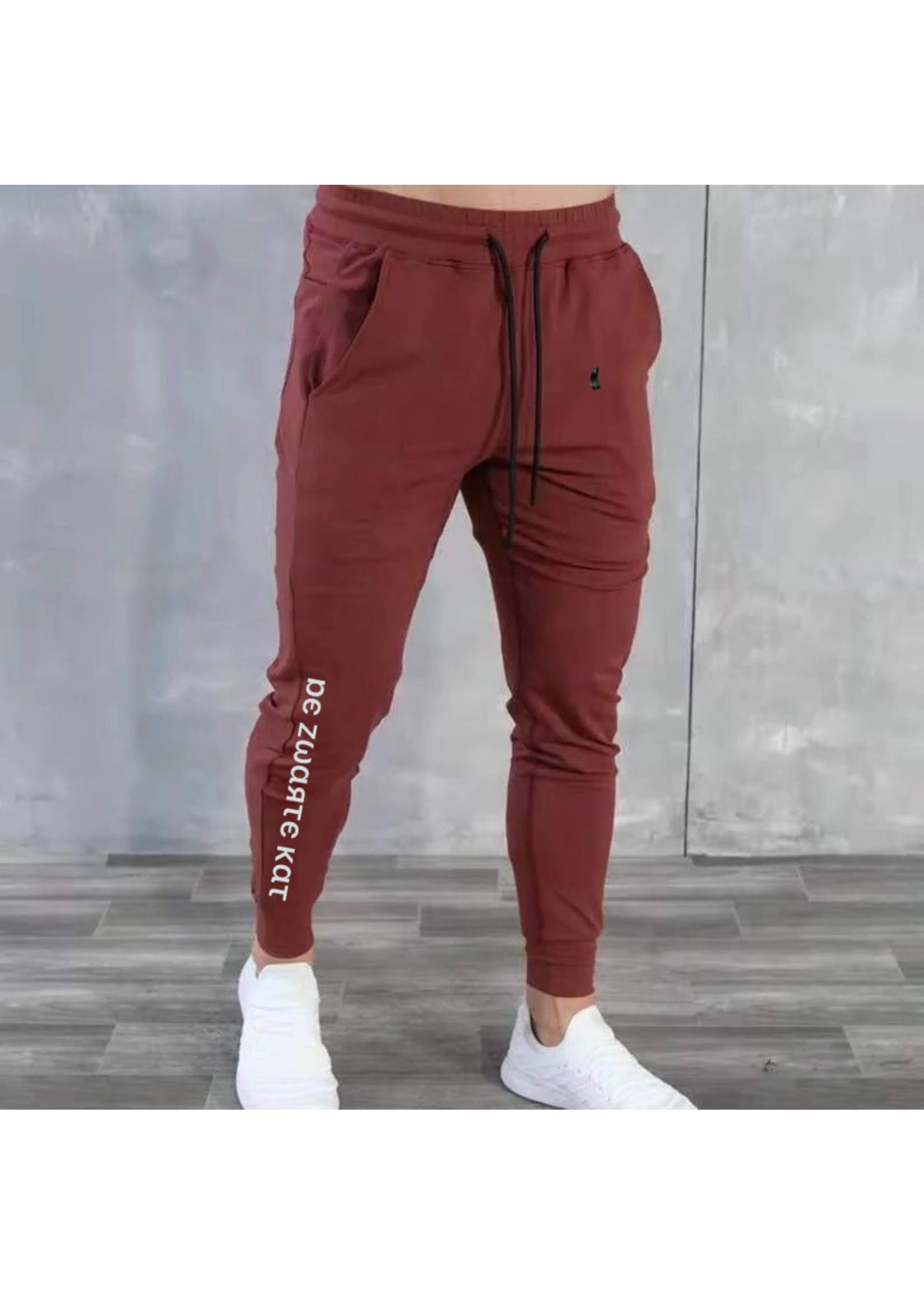 De zwarte kat Custom Heren Gym Broek Met Zakken Running Sport Jogger Gym Broek Workout Broek Joggingbroek