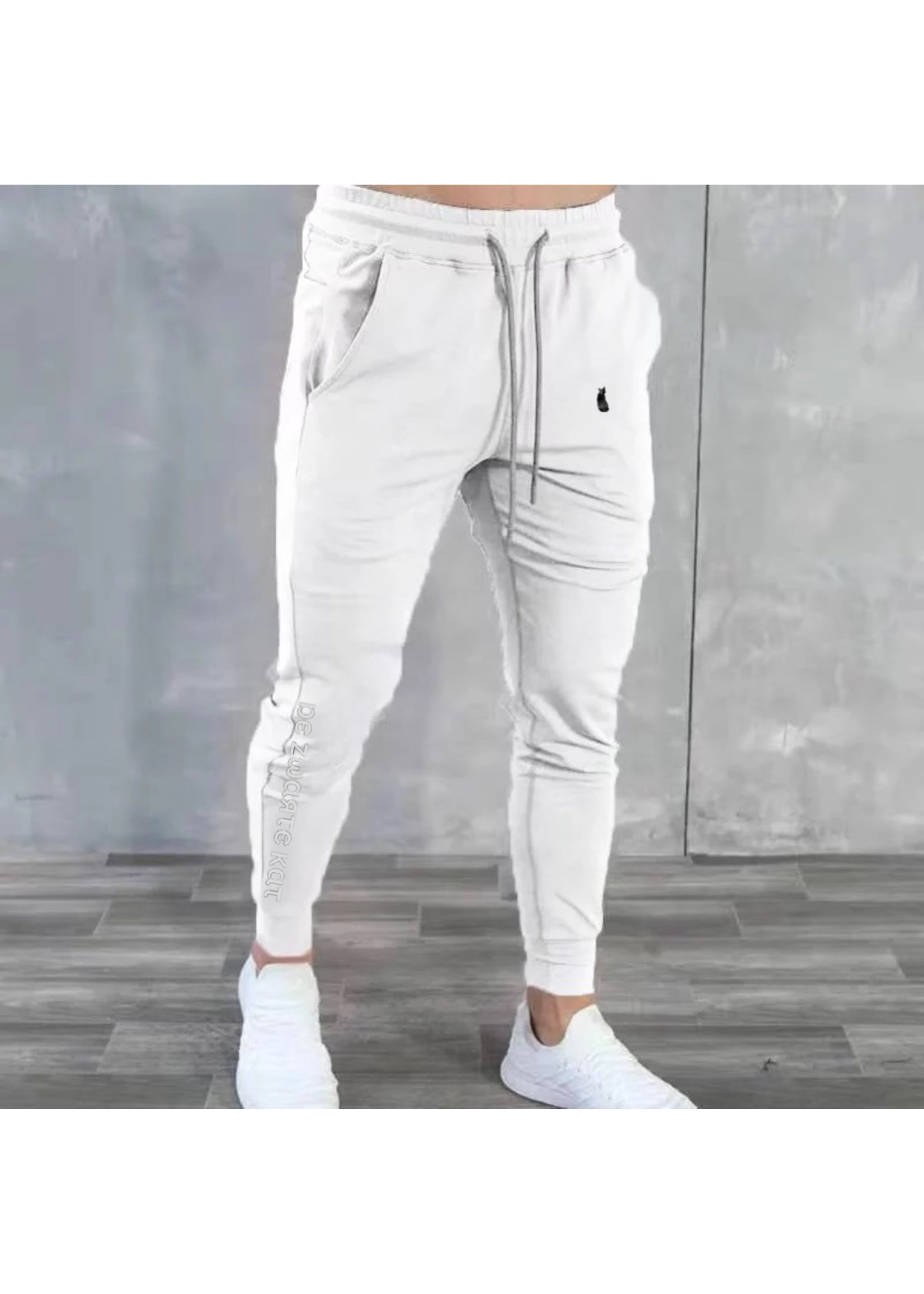 De zwarte kat Custom Heren Gym Broek Met Zakken Running Sport Jogger Gym Broek Workout Broek Joggingbroek