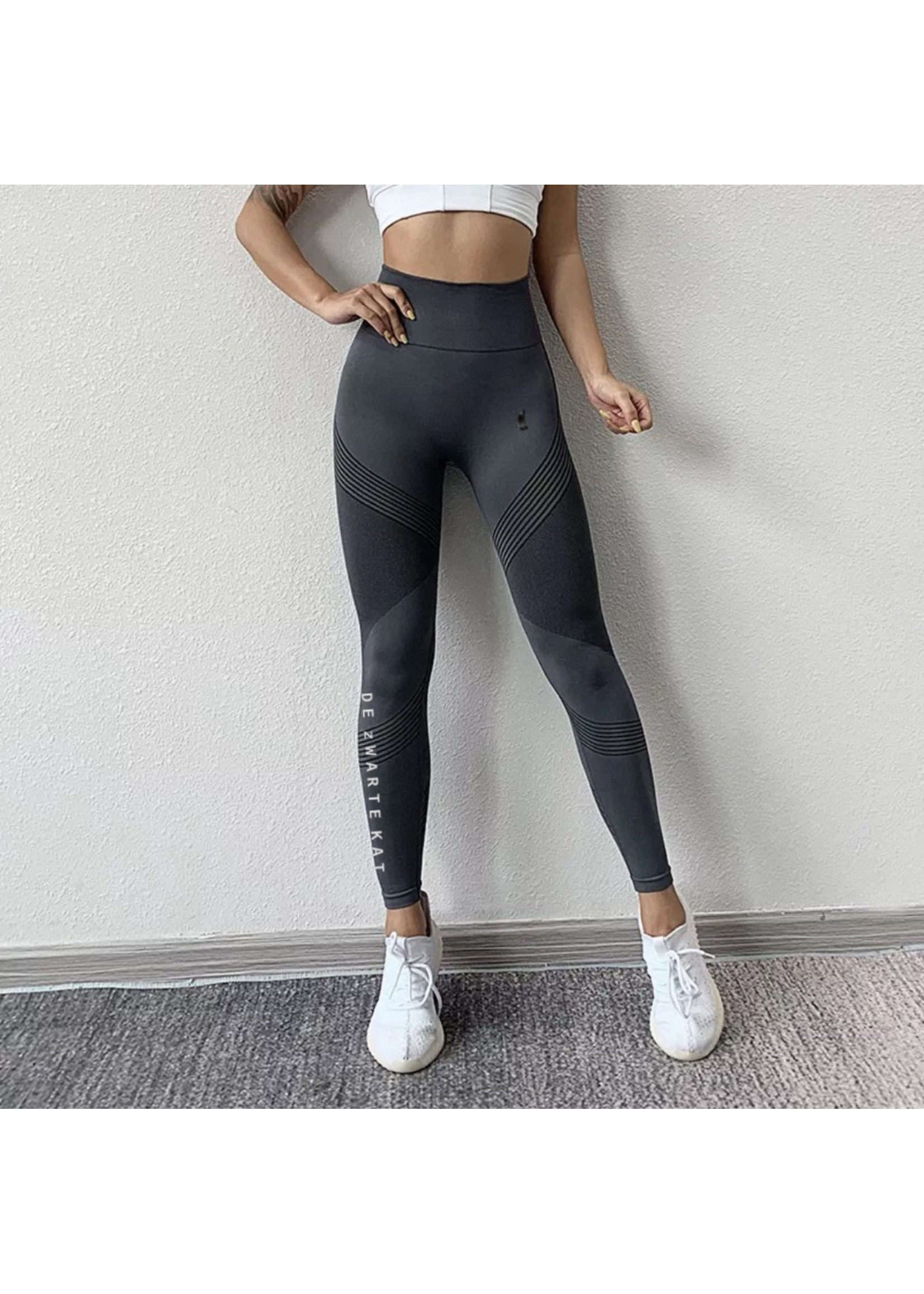 De zwarte kat Vrouwen leggings yoga broek Running leggings voor vrouwen