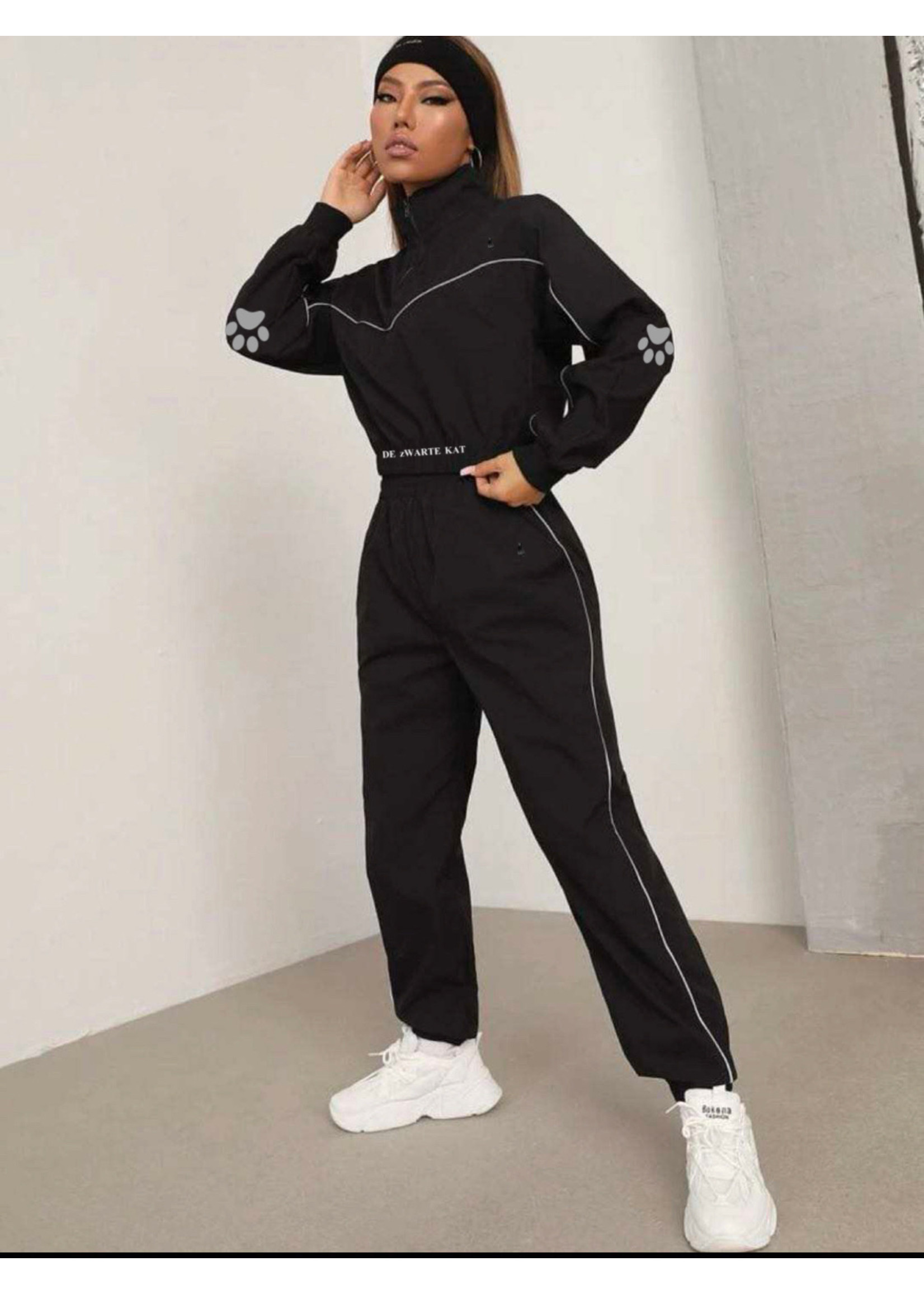 De zwarte kat Sport Dames pyjama