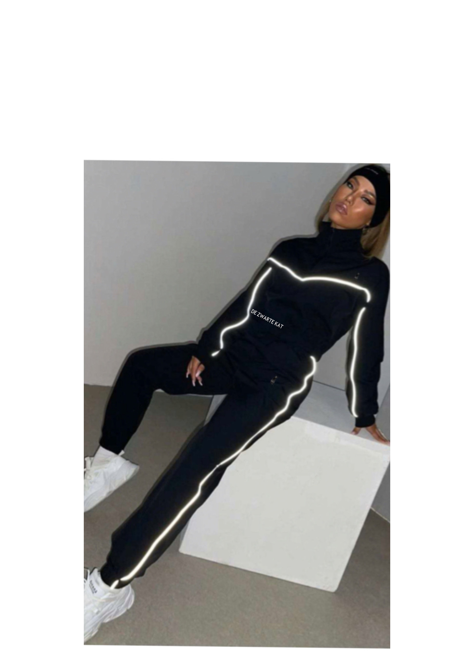 De zwarte kat Sport Dames pyjama