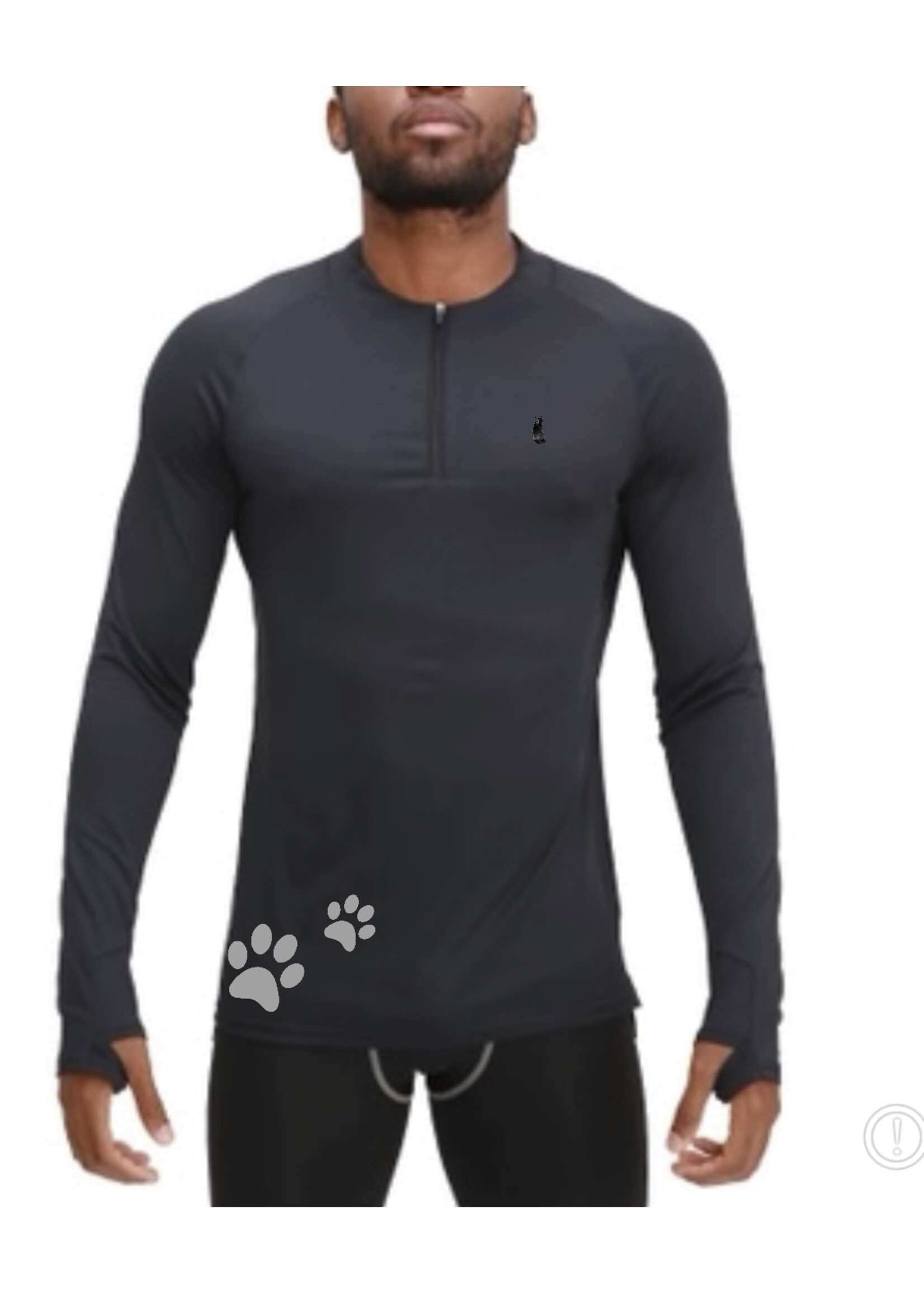 De zwarte kat Mode Fitness Kleding Mannen Slanke Quick Dry Polyester Outdoor Sportkleding Running Wear