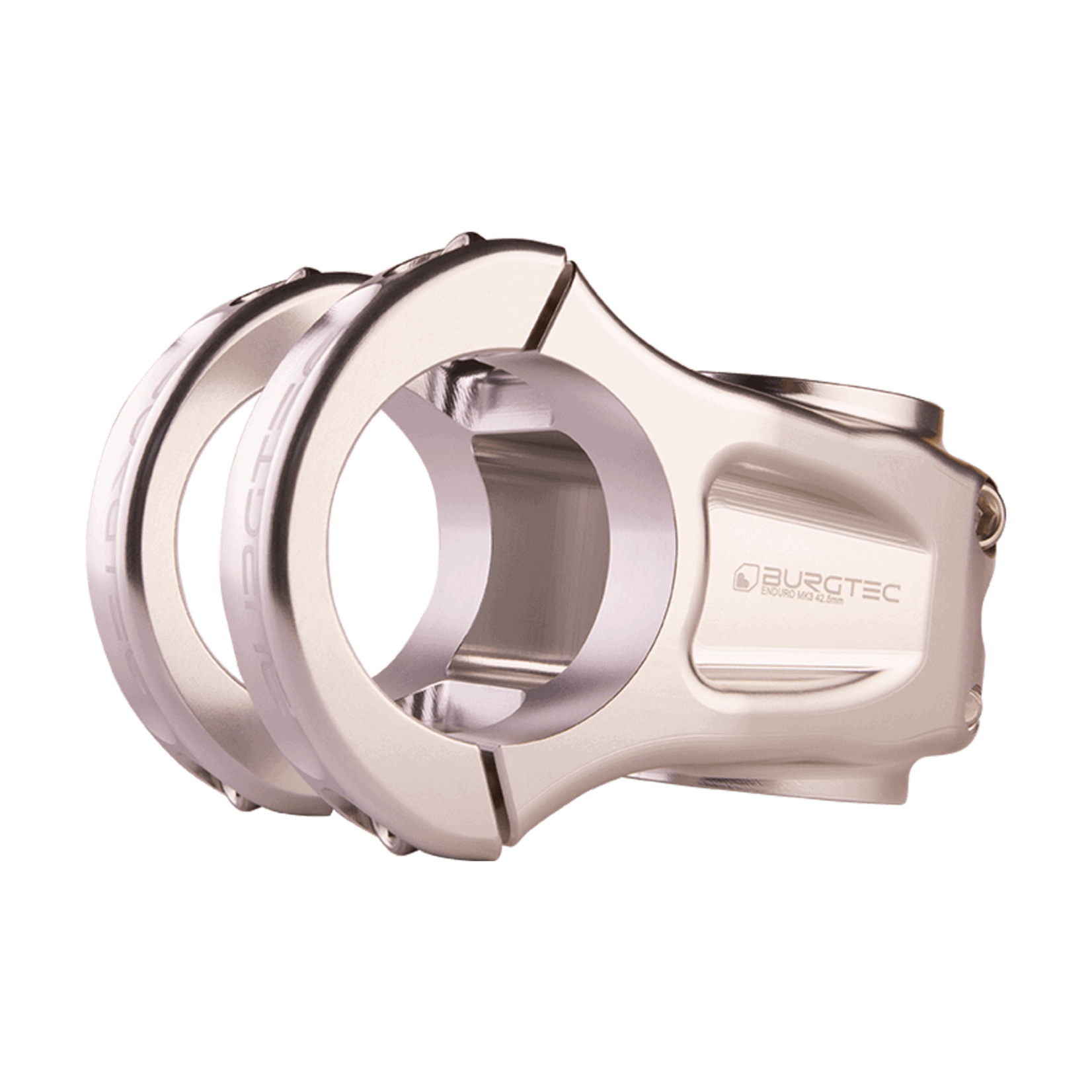 Burgtec Burgtec MK3 Enduro Stem 42.5mm Reach 35mm Clamp Rhodium Silver