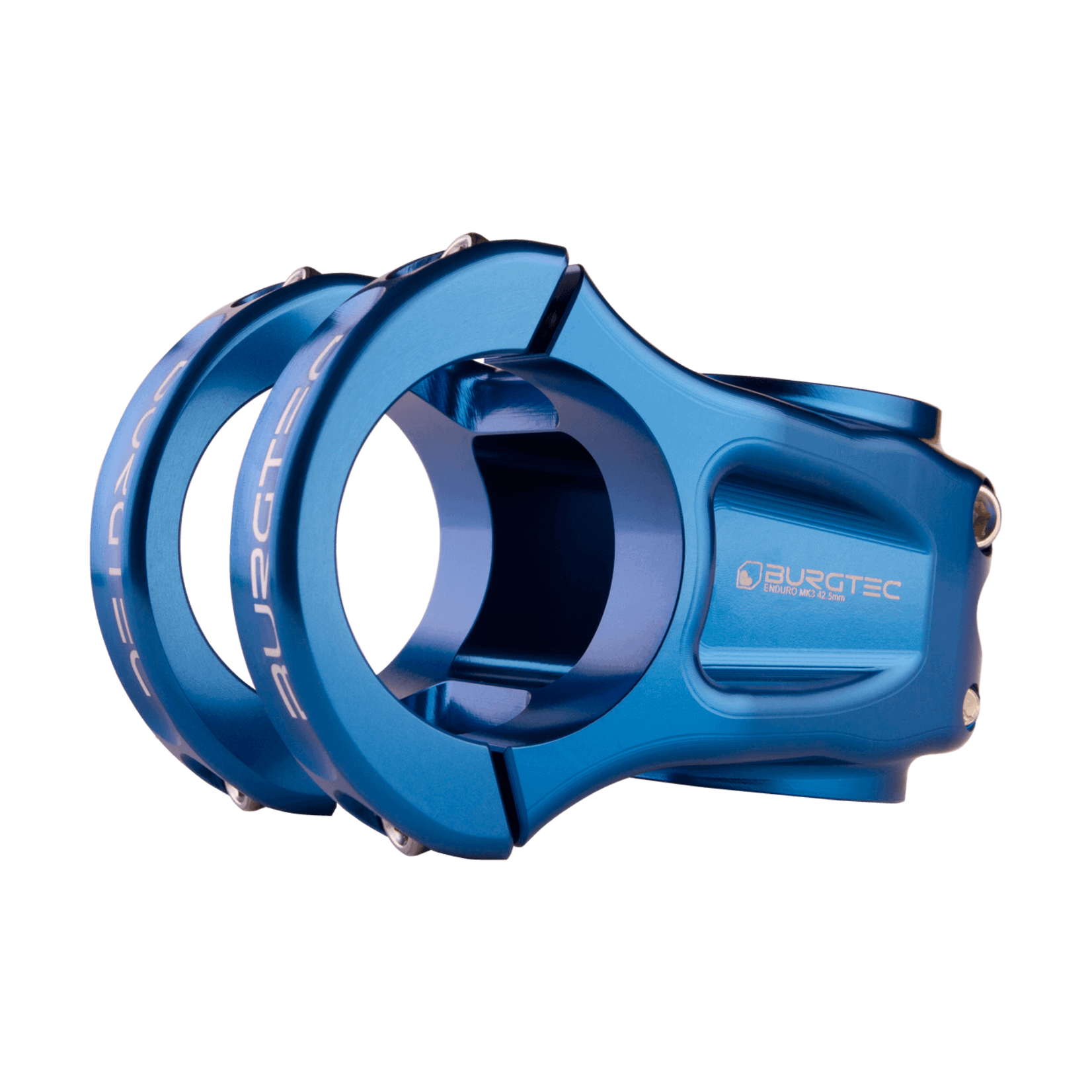 Burgtec Burgtec MK3 Enduro Stem 42.5mm Reach 35mm Clamp Deep Blue