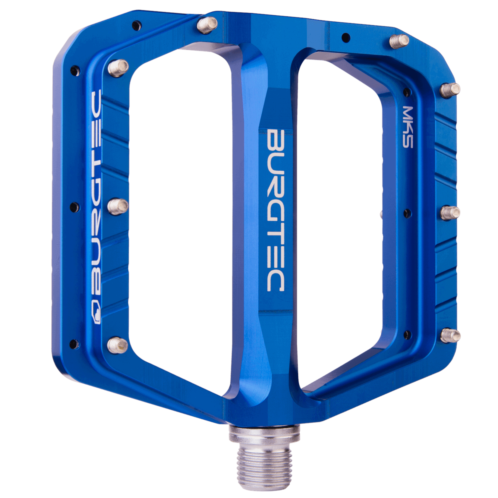 Burgtec Burgtec MK5 Penthouse Flat Pedals Deep Blue
