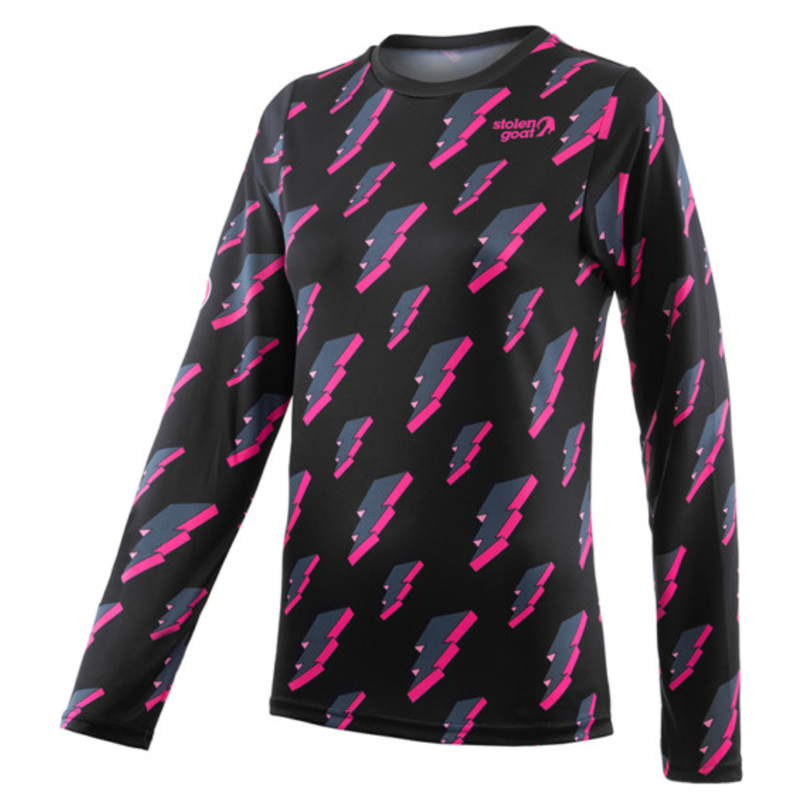 Stolen Goat Stolen Goat Womens Voltage Grey LS Jersey