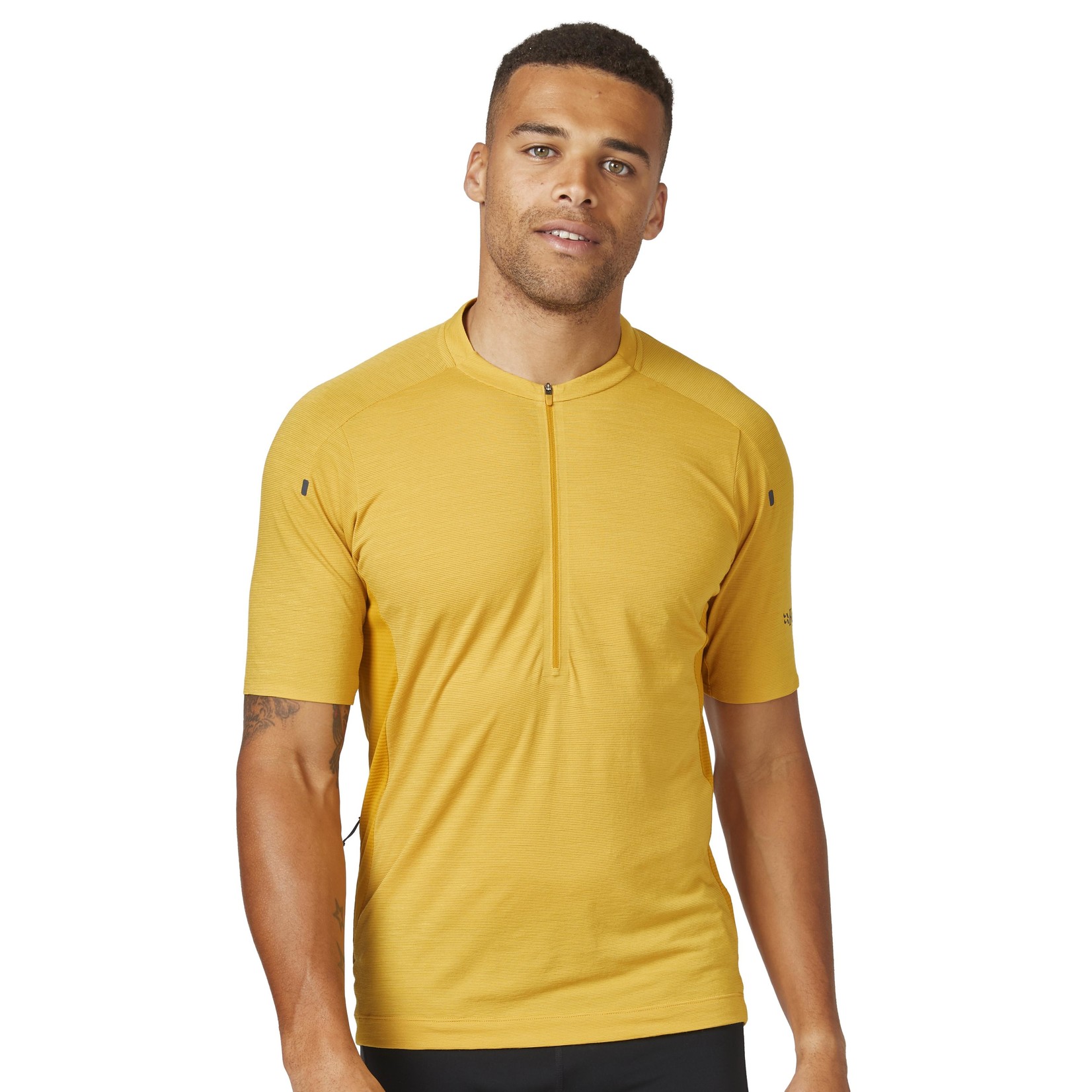 Rab Rab Mens Cindercrino  Zip Tee