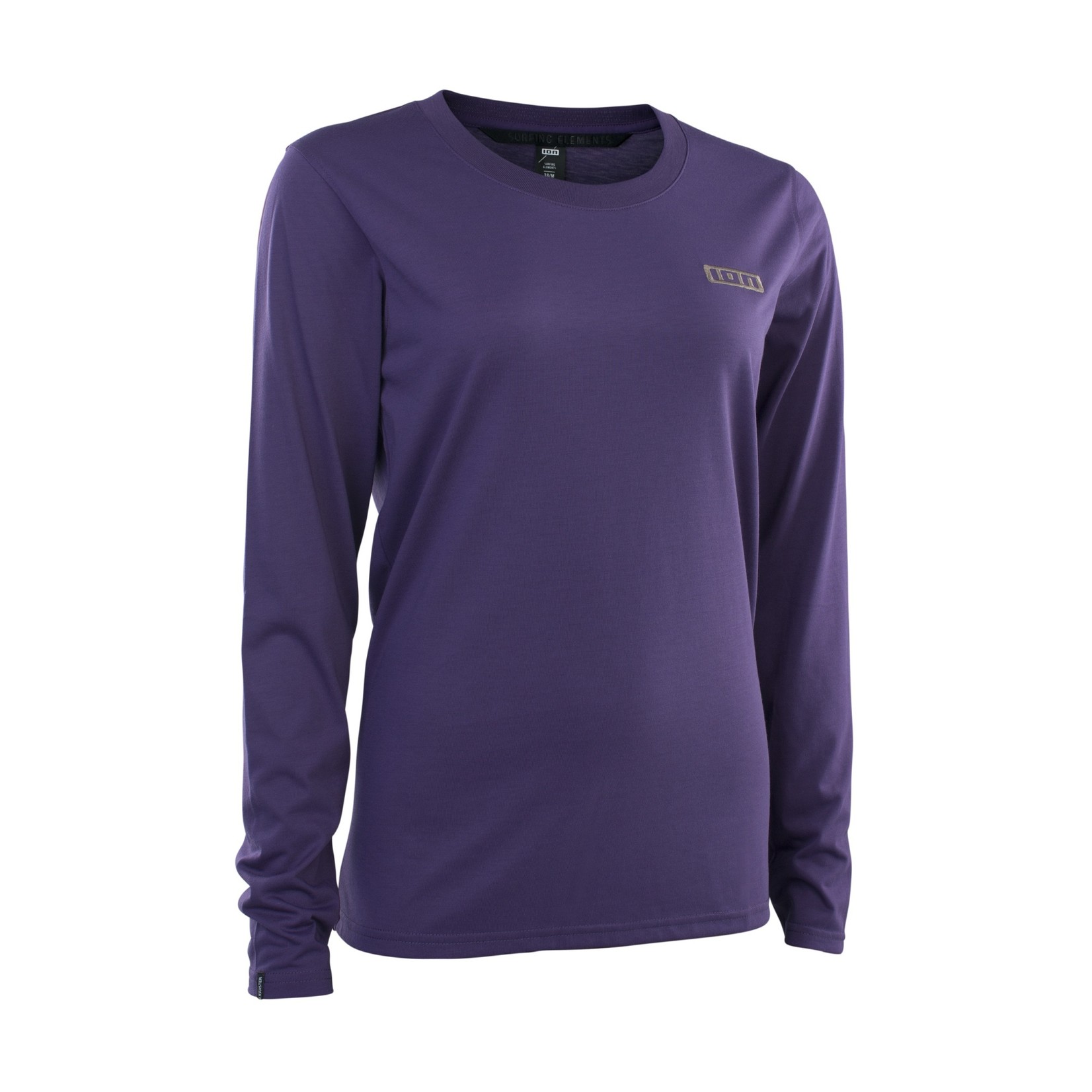 ION ION Bike Womens LS Logo Jersey Purple