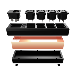 Essential audio tools Mains Multiplier 7 stekkerblok