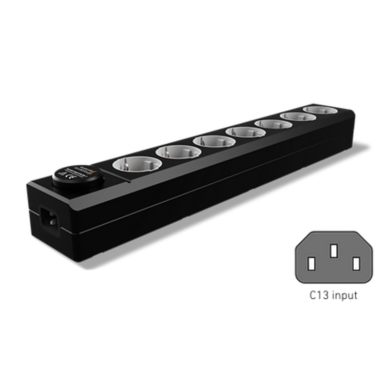 Essential audio tools Mains Multiplier 7 stekkerblok