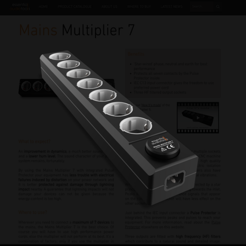 Essential audio tools Mains Multiplier 7