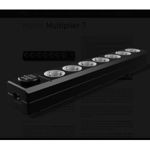 Essential audio tools Mains Multiplier 7 stekkerblok