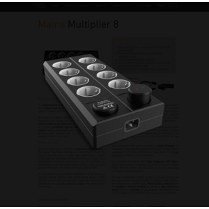 Essential audio tools Mains Multiplier 8 stekkerblok