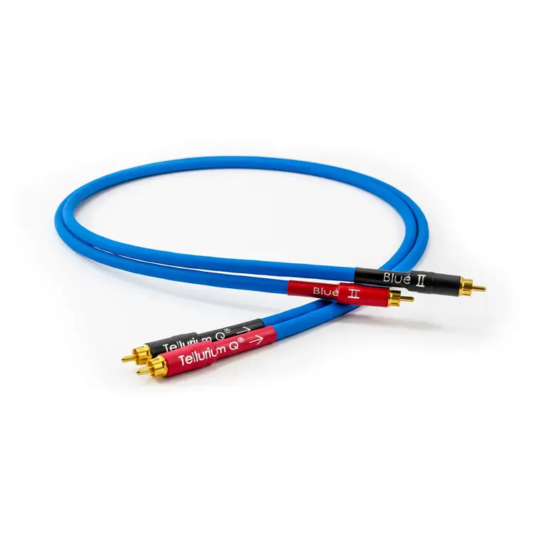 TelluriumQ  TelluriumQ Blue II RCA interlink