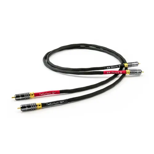 TelluriumQ  Black II RCA interlink