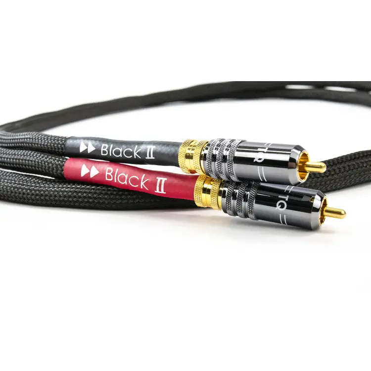 TelluriumQ  TelluriumQ Black II RCA interlink