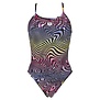 W Pop Reversible Challenge Back One Piece black-multi