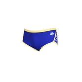 M Arena Icons Swim Low W Short Solid neonblue-butter