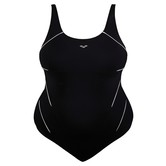 W Jewel One Piece Plus black-white