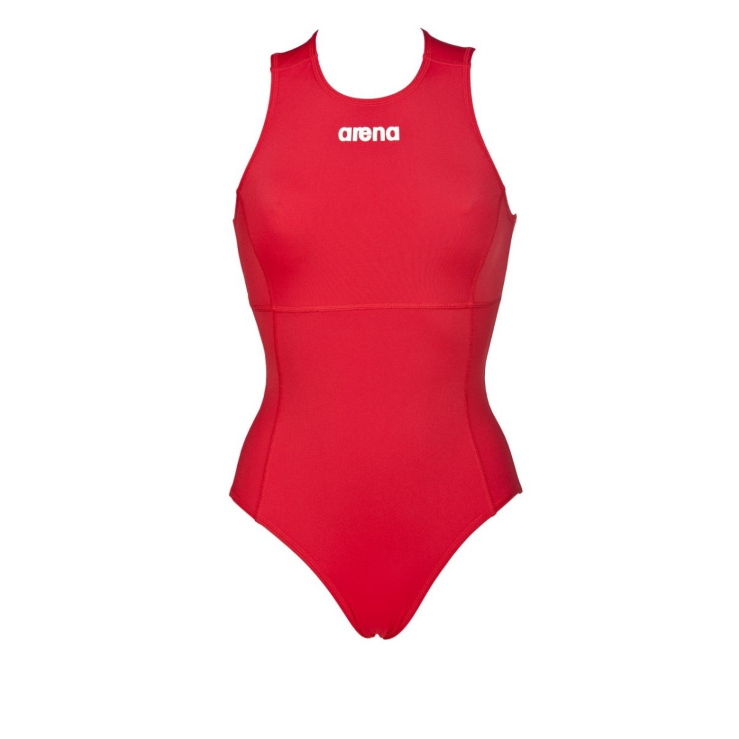 W Solid Waterpolo One Piece red/white -