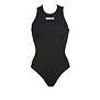 W Solid Waterpolo One Piece black/white
