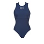 W Solid Waterpolo One Piece navy/white