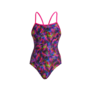 Funkita Shaded Palms Single Strap Badpak Meisjes