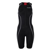 HUUB Essential Tri Suit Dames Zwart/Rood