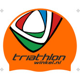 Triathlonwinkel Silicone Badmuts Neon Oranje