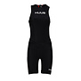 Essential Rear Zip Tri Suit Junior - Black/Red