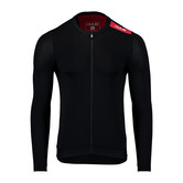 Huub Strada Long Sleeve Jersey Heren black red