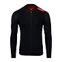 Huub Strada Long Sleeve Jersey Heren black red