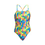 Funkita Blocked Dotty Tie Mie Tight Badpak Dames