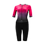 HUUB Collective Trisuit Dames black/roze