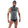 SEAC neopreen undervest Hoody Men grey