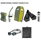 Borstcrawlcursuspakket Basis  Plus - Groen
