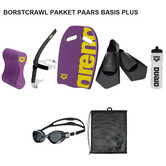 Borstcrawlcursuspakket Basis  Plus - Paars
