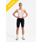 Sumarpo Nexor Women's Aero Sleeveless Tri Suit Black/Orange/Cloud