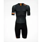 HUUB Mittsu Club Aero Black/Orange LC Trisuit