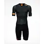 HUUB Mittsu Club Aero Black/Orange LC Trisuit