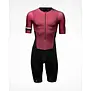 HUUB Mittsu Club Aero Burgundy/Black LC