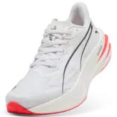 Puma Deviate Pure NITRO Dames  PUMA White-Ultra Red-PUMA Silver