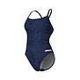 Arena W Snakeskin Swimsuit Challenge Back navy/team-navy
