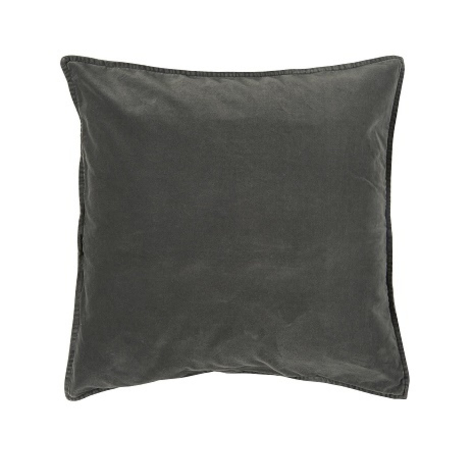 IB Laursen Kussen velvet thunder grey (52x52cm)