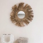 Bazar Bizar Candrika Seagrass Mirror