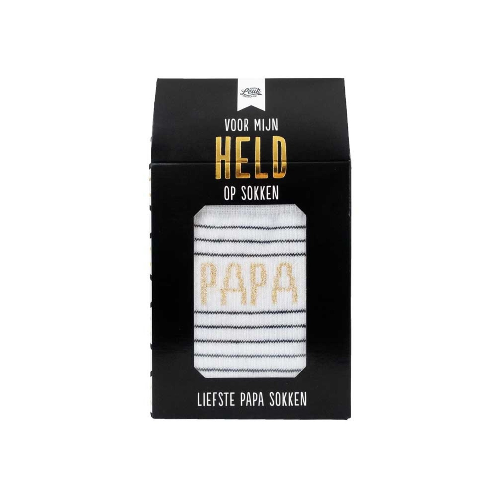 Totale leegverkoop van 100%LEUK Sokken voor papa