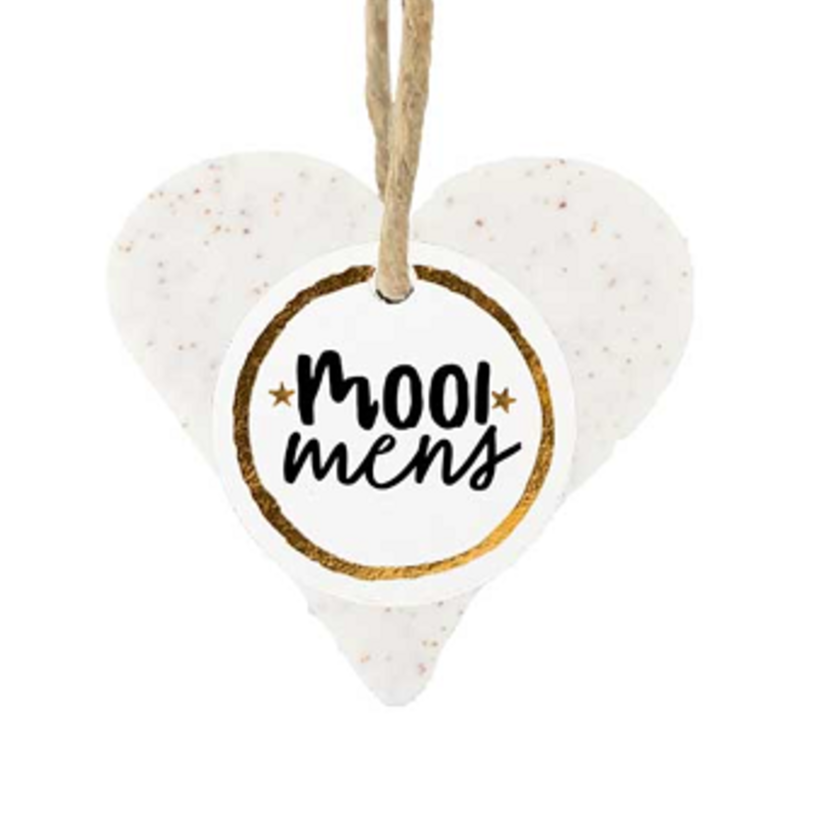 Totale leegverkoop van 100%LEUK Zeepharten aan koord