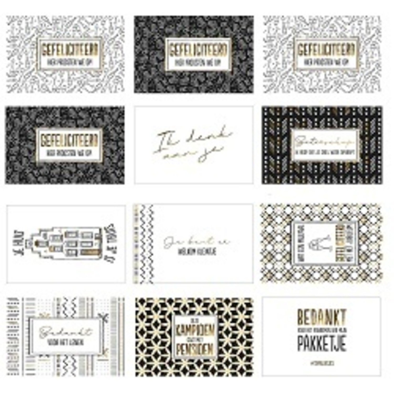 Totale leegverkoop van 100%LEUK Kaartenboek